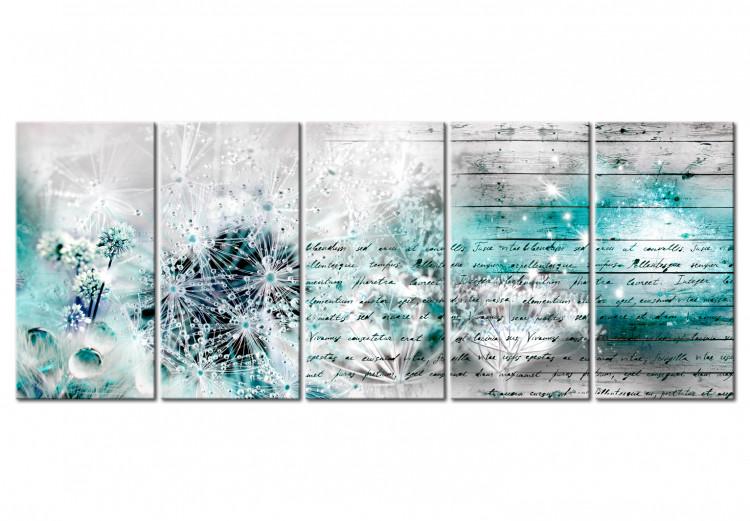 Canvas Print Covered with Ice I