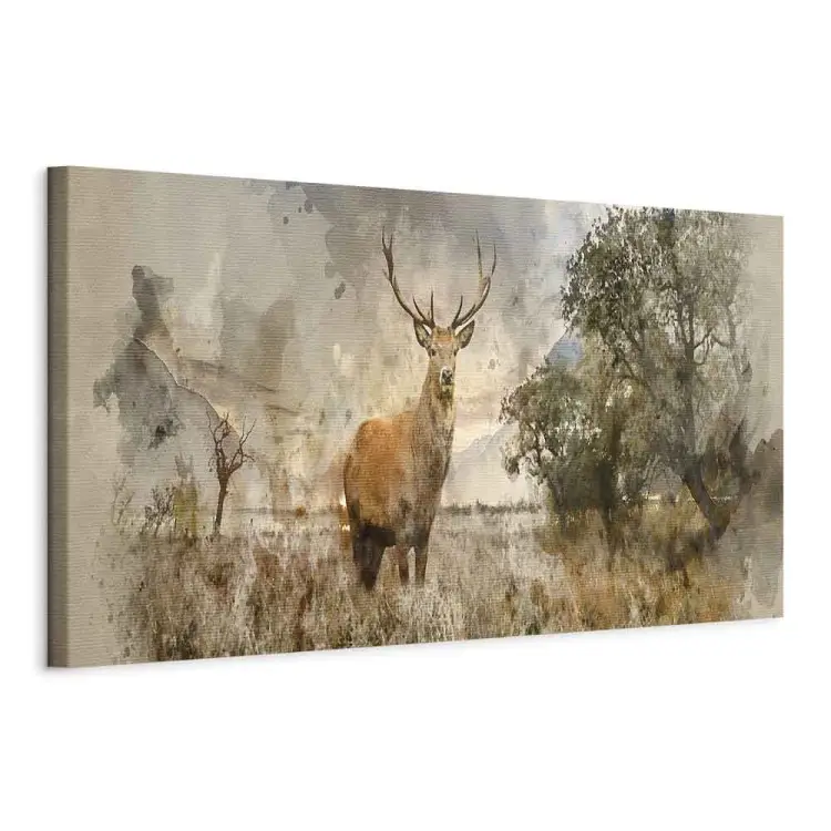 Watercolour Deer