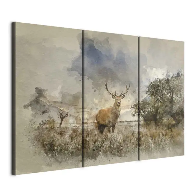 Deer in the Field I