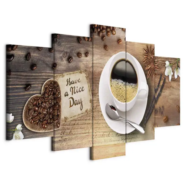Morning Scent (5-piece) - Coffee Cup amidst Still Life