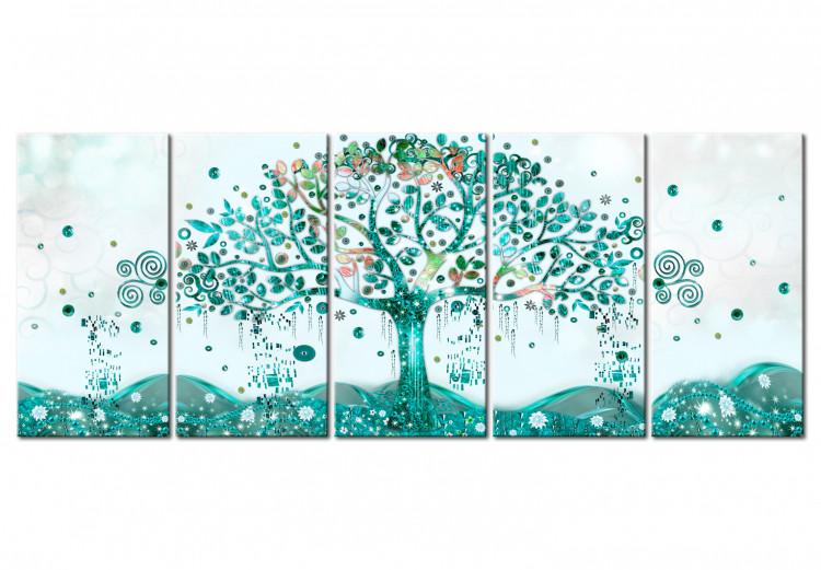 Canvas Print Waving Tree