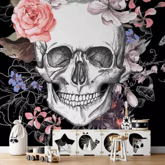 ジグソーパズル SKULLS&FLOWERS CASTLE WALL IN THE SKY*4 ジグソーパズル SKULLS&FLOWERS CASTLE WALL IN THE SKY*4