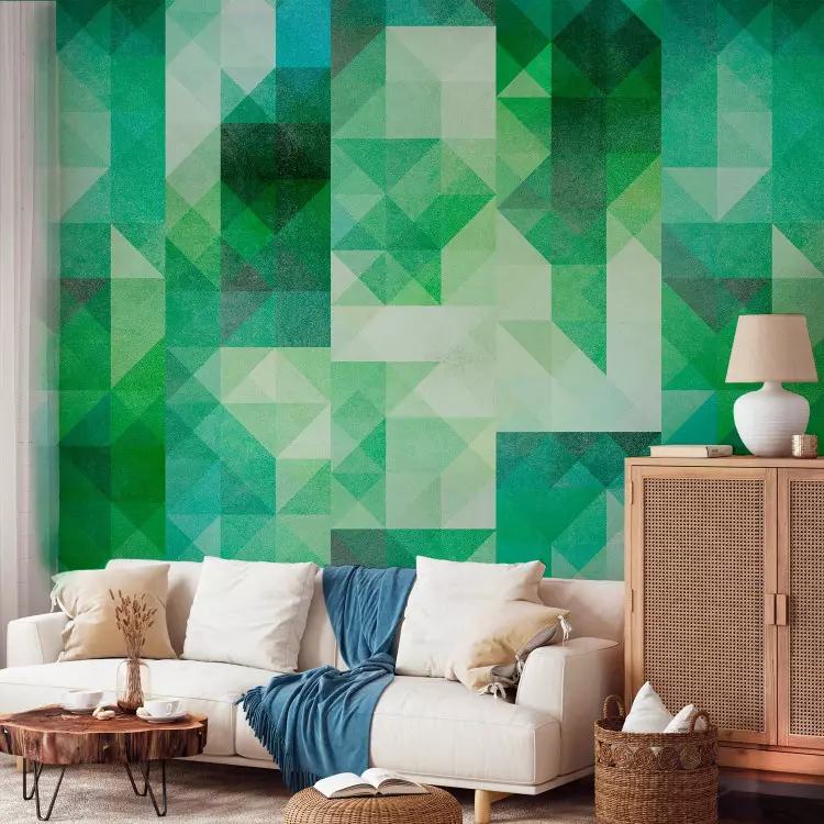 Wallpaper Pixels (Green)