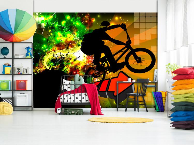 Wall Mural Bicycle Tricks