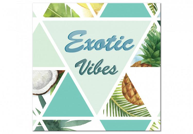 Canvas Print Exotic Vibes (Square)