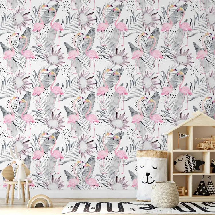 Flamingos and Twigs