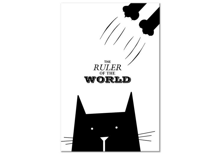 Canvas Print The Ruler Of The World (1 Part) Vertical