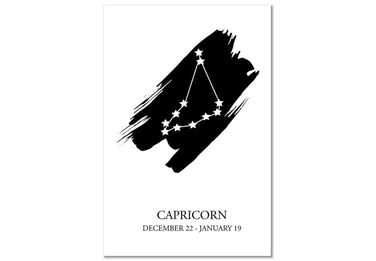 Canvas Print Zodiac Signs: Capricorn (1 Part) Vertical