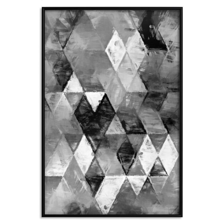 Poster Black and White Diamonds [Poster]
