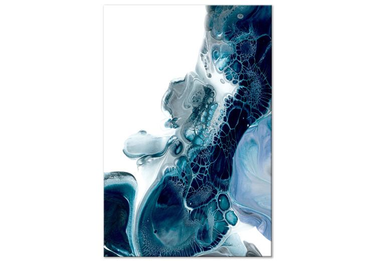 Canvas Print Scale of Abstraction (1-part) - Art in Classic Blue Palettes
