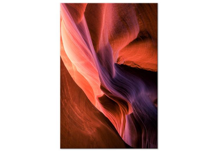 Canvas Print Inside the Canyon (1 Part) Vertical
