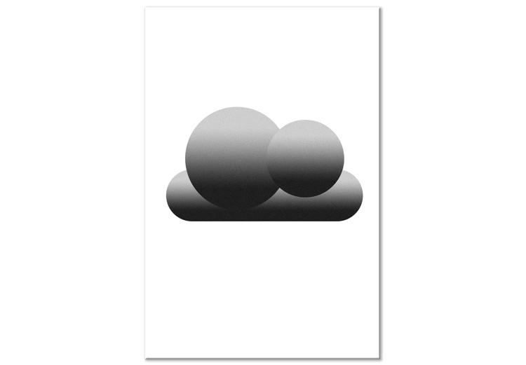 Canvas Print Black Cloud (1 Part) Vertical