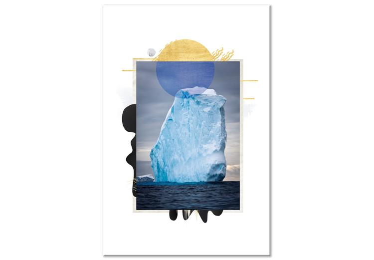 Canvas Print Iceberg (1 Part) Vertical