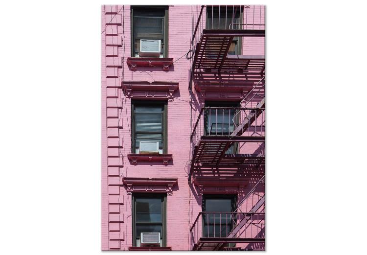Canvas Print Fire Stairs (1 Part) Vertical