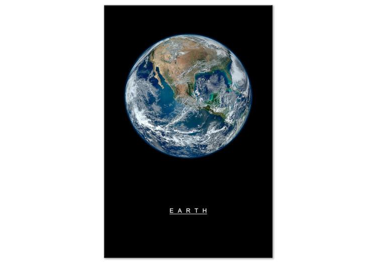 Canvas Print Earth (1 Part) Vertical