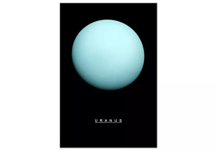 Canvas Print Uranus (1 Part) Vertical