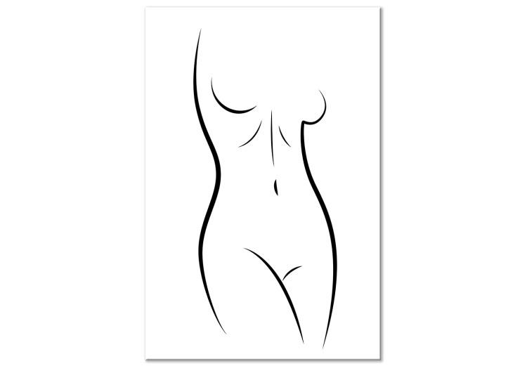 Canvas Print Perfect Body (1 Part) Vertical