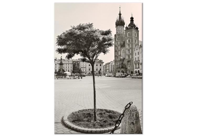 Canvas Print St. Mary's Church - a symbol of Krakow and its architecture
