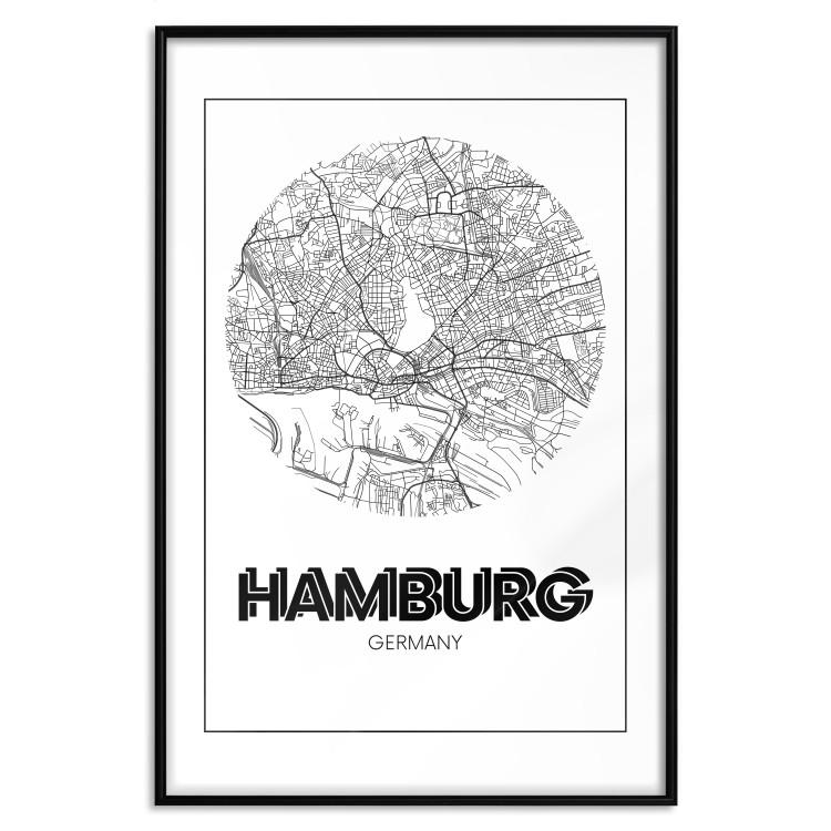 Poster Retro Hamburg [Poster]