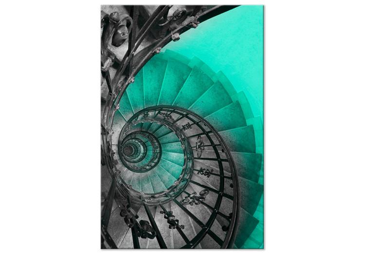 Canvas Print Spiral Architecture (1-part) - Abstract Stairs in Curve