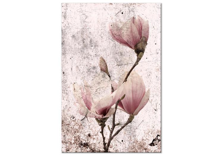 Canvas Print Mature Magnolia (1 Part) Vertical