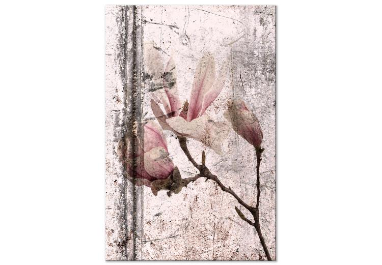 Canvas Print Exquisite Magnolia (1 Part) Vertical