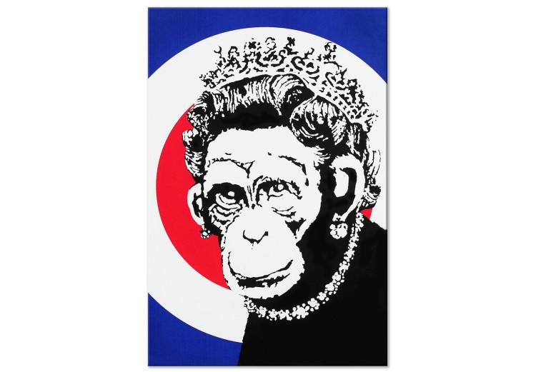 Canvas Print Queen of Monkeys (1 Part) Vertical