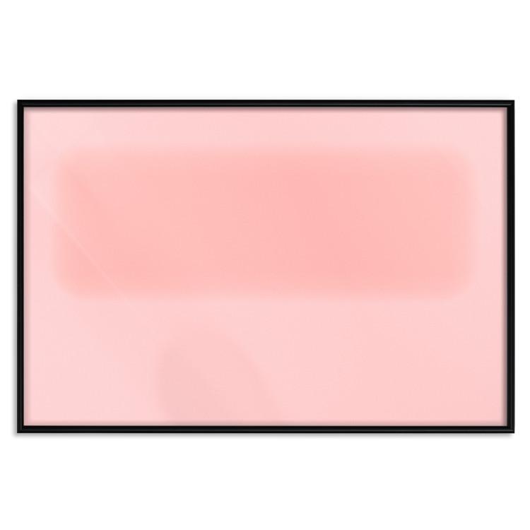 Poster Pastel Spot - minimalist composition with a pink color palette background