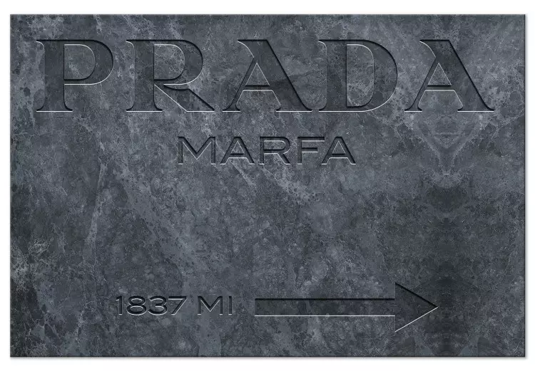 Canvas Print Prada Marble (1 Part) Wide