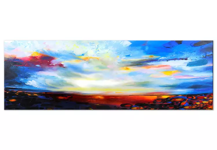 Canvas Print Colourful Sky (1 Part) Narrow
