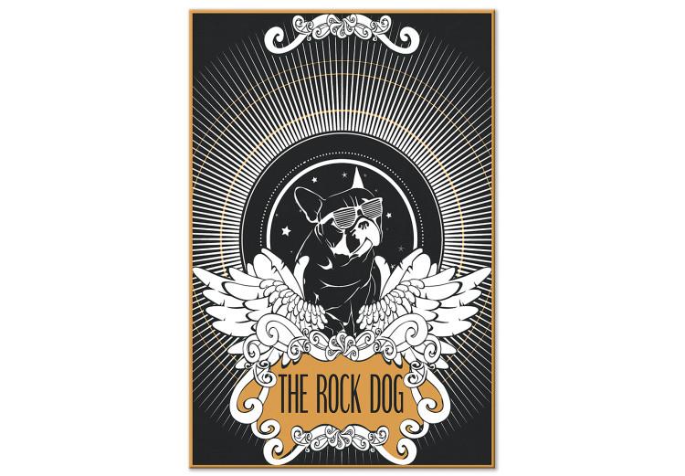 Canvas Print The Rock Dog (1 Part) Vertical