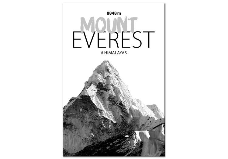 Canvas Print Mount Everest (1 Part) Vertical