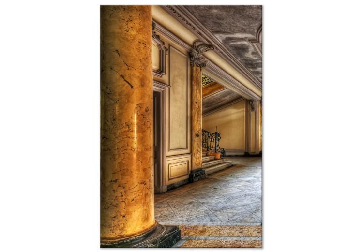 Canvas Print Interior of the marble palace - photograph of classicist architecture