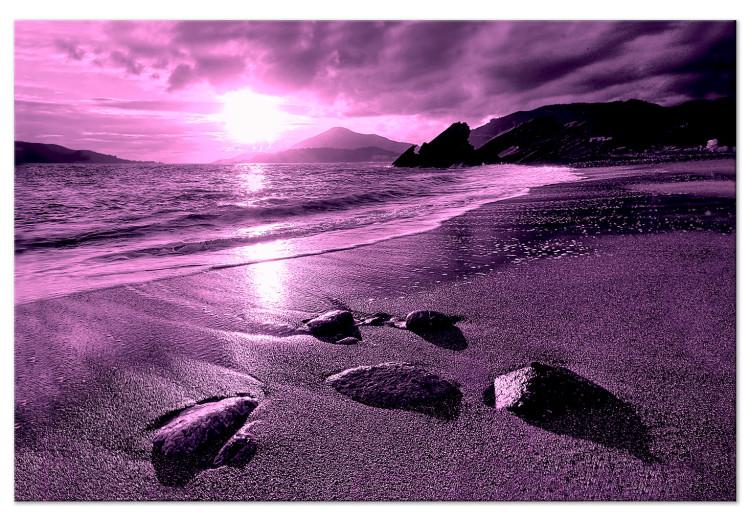 Canvas Print Enchanted Ocean (1 Part) Wide Violet