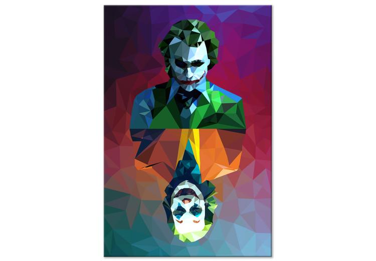 Canvas Print Reflection of Characters (1 Part) Vertical