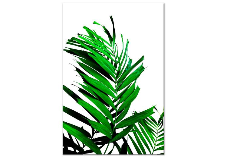 Canvas Print Juicy Leaf (1 Part) Vertical