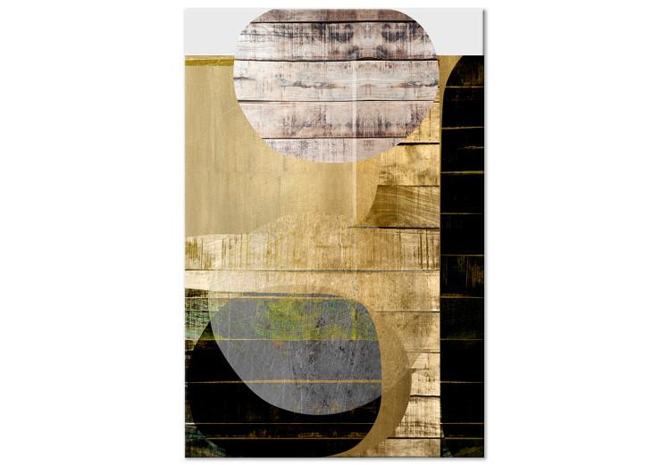 Canvas Print Abstract Construction (1 Part) Vertical