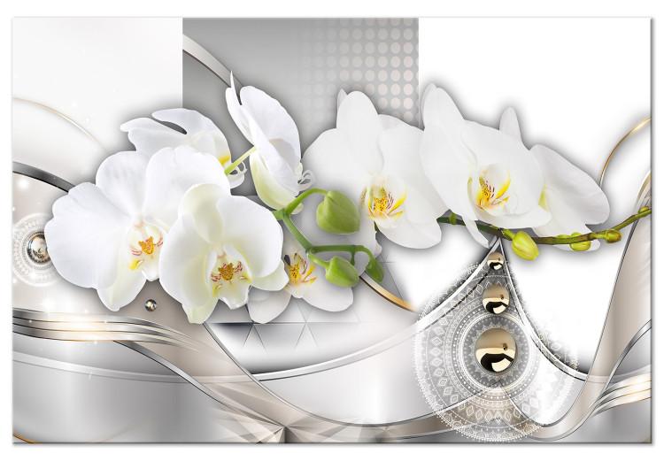 Large canvas print Pearl Dance of Orchids [Large Format]