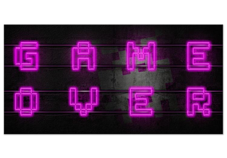 Large canvas print Pink Neon II [Large Format]