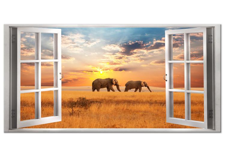 Large canvas print Evening in Congo II [Large Format]