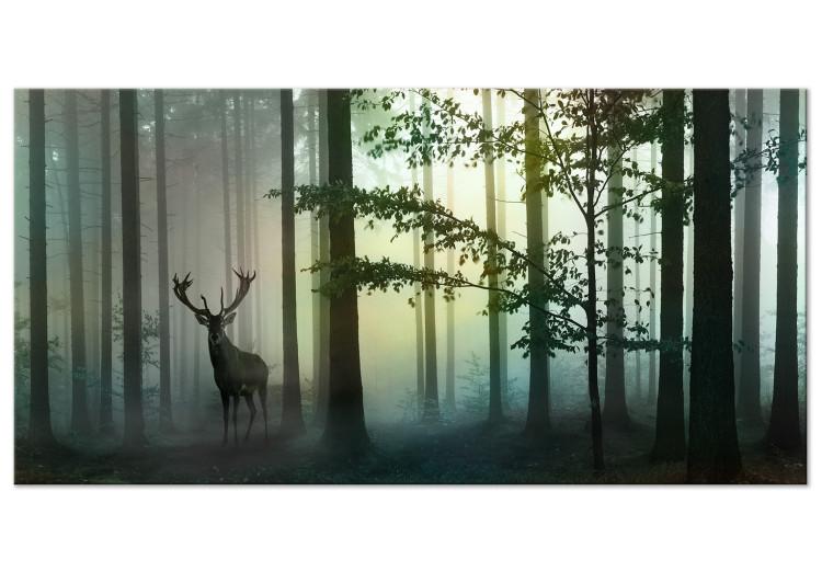 Large canvas print Morning (Green) II [Large Format]