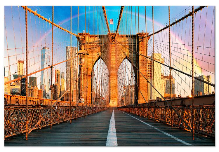 Large canvas print Bridge to Happiness [Large Format]