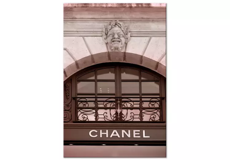 Canvas Print Chanel Boutique (1 Part) Vertical