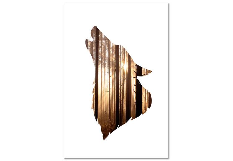 Canvas Print Forest Song (1 Part) Vertical
