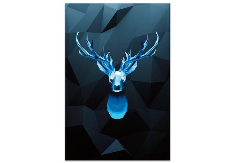 Canvas Print Ice Deer (1 Part) Vertical