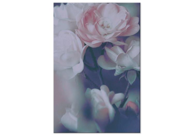 Canvas Print Morning Roses (1 Part) Vertical