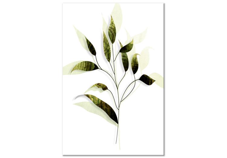 Canvas Print Olive Twig (1 Part) Vertical