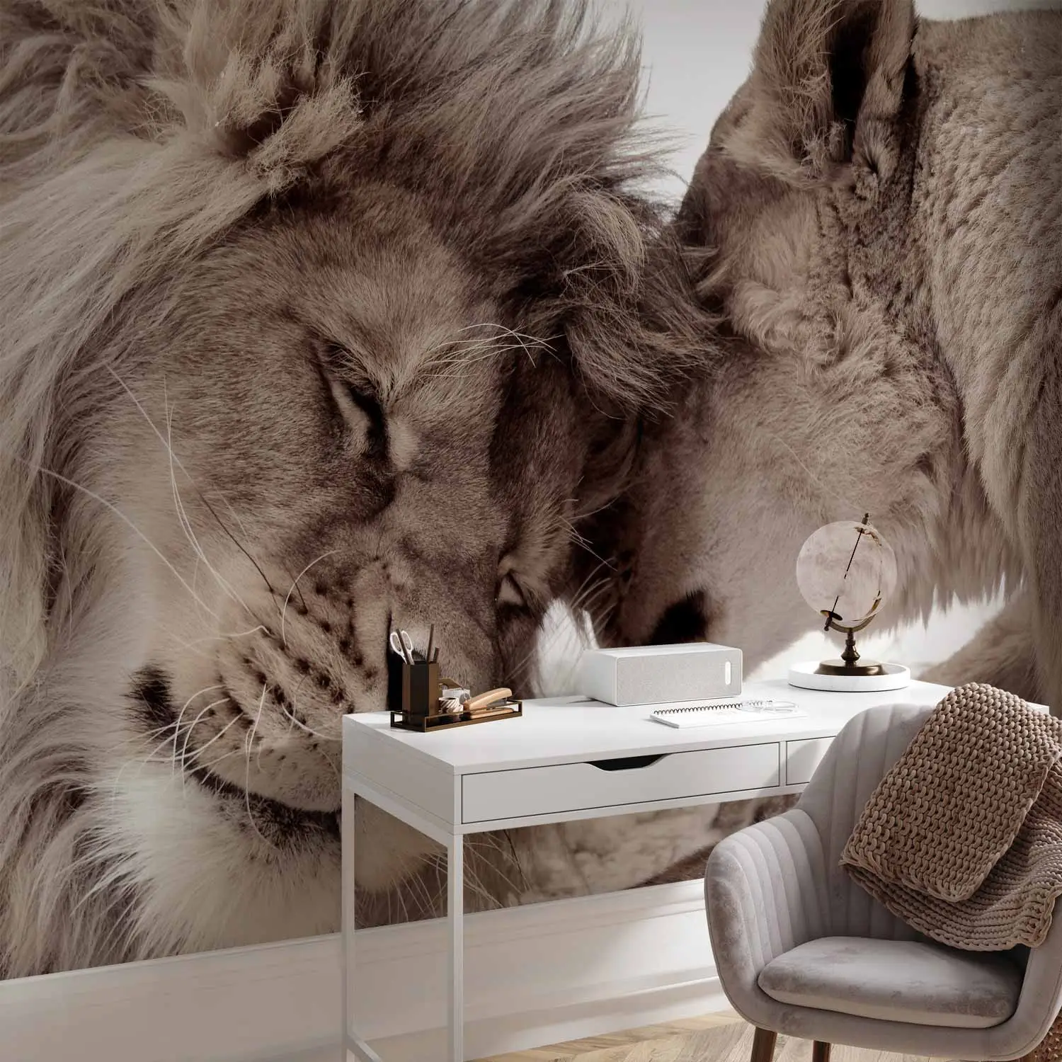 lion wallpaper uk