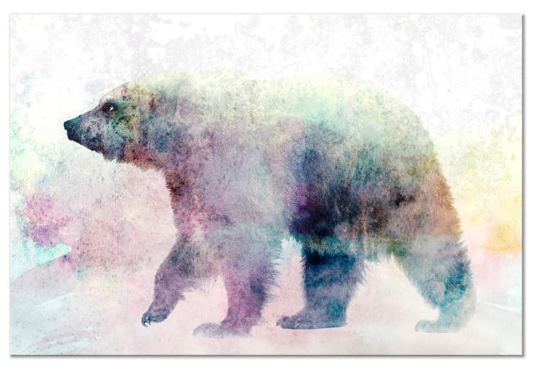 Large canvas print Lonely Bear [Large Format]