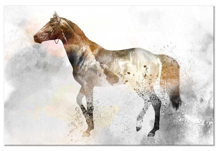 Large canvas print Fiery Steed [Large Format]